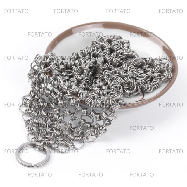 3 Ring Round 316L Stainless Steel Round Scrubber