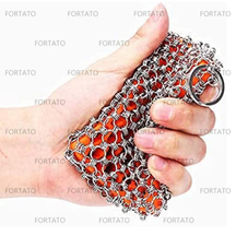3 Ring Cast Iron Stainless Steel Rectangular with Silicone Insert