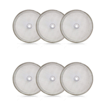 6 Pieces 316L French Press Filter Replacement for Coffee Tea